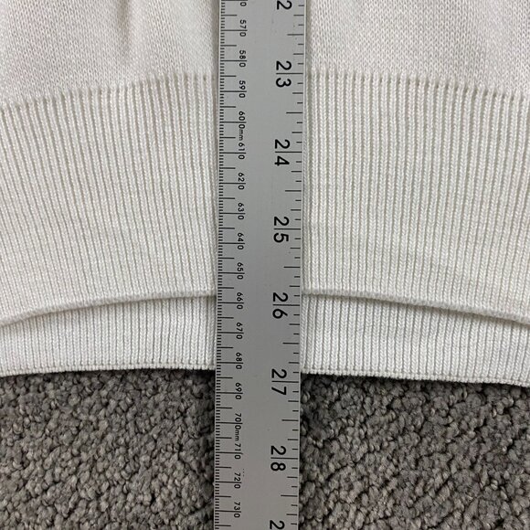 Vintage Seadoo Sea-Doo Bombardier Knit Sweater Mens Medium White Acrylic Jet Ski - Picture 9 of 9